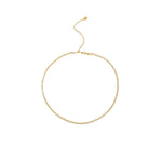 3-prong Classic Diamond 2-in-1 Necklace/Bracelet, natural diamonds, 14K gold, view 2