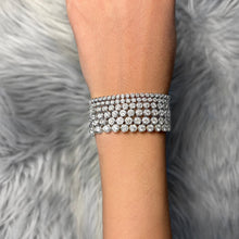 Load image into Gallery viewer, Bezel Diamond Tennis Bracelet
