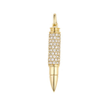 Load image into Gallery viewer, Bullet Pendant Necklace