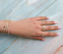 Load image into Gallery viewer, Diamond &amp; Ruby Bezel Tennis Bracelet