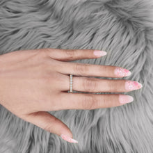 Load image into Gallery viewer, 4-prong Eternity Ring