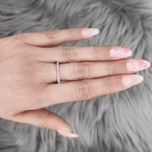 Load image into Gallery viewer, 4-prong Eternity Ring
