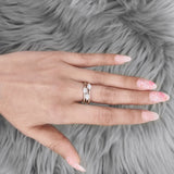 Prong-set Pear Solitaire Diamond Ring