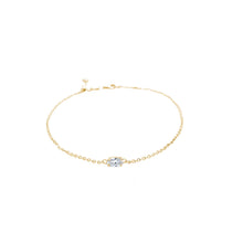 Load image into Gallery viewer, Marquise Solitaire Adjustable Bracelet