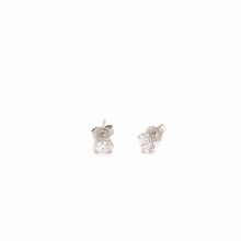 Load image into Gallery viewer, Prong-set Marquise Solitaire Diamond Earrings