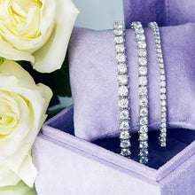 Load image into Gallery viewer, 4-prong Diamond Tennis Bracelet