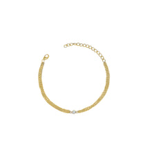 Load image into Gallery viewer, Bezel Solitaire Bracelet