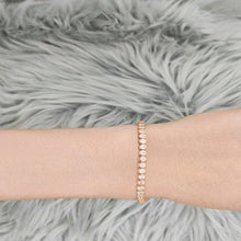 Load image into Gallery viewer, Bezel Diamond Tennis Bracelet