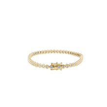 Load image into Gallery viewer, Bezel Diamond Tennis Bracelet