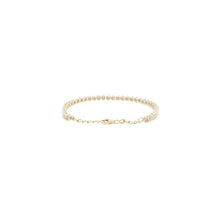 Load image into Gallery viewer, Bezel Diamond Tennis Bracelet 2ct
