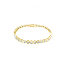 Load image into Gallery viewer, Bezel Diamond Tennis Bracelet