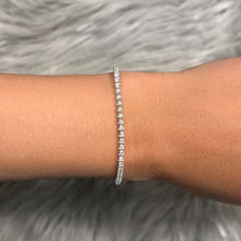 Load image into Gallery viewer, Cupcake Half-way Diamond Tennis Bracelet