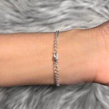 Load image into Gallery viewer, Cupcake Half-way Diamond Tennis Bracelet