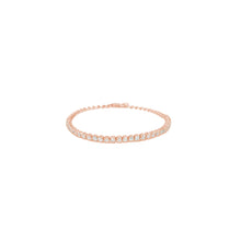Load image into Gallery viewer, Cupcake Half-way Diamond Tennis Bracelet