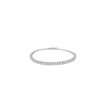 Load image into Gallery viewer, Cupcake Half-way Diamond Tennis Bracelet