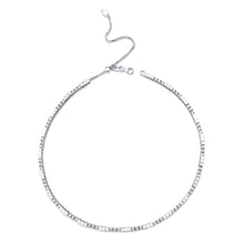 Load image into Gallery viewer, 4-prong Alternating Gold/Diamond Diamond Tennis 2-in-1 Necklace/Bracelet