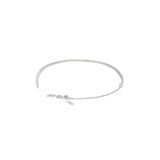 Bead Set With Milgrain Diamond Tennis 2-in-1 Necklace/Bracelet
