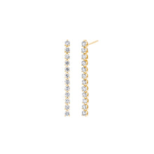 Load image into Gallery viewer, 3-prong Classic Drop Earrings