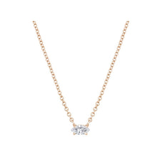 Load image into Gallery viewer, Prong-set Marquise Solitaire Diamond Necklace