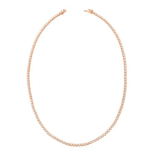 Load image into Gallery viewer, Cupcake set, Eternity Diamond Tennis Necklace