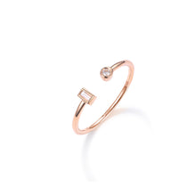 Load image into Gallery viewer, Bezel Cuff Ring