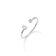 Load image into Gallery viewer, Bezel Cuff Ring
