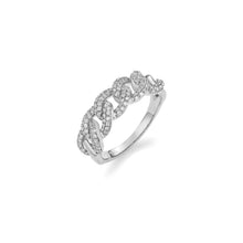 Load image into Gallery viewer, Pave Cuban Link Ring
