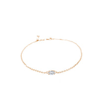 Load image into Gallery viewer, Marquise Solitaire Adjustable Bracelet