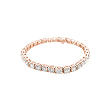 Load image into Gallery viewer, 4-prong Diamond Tennis Bracelet