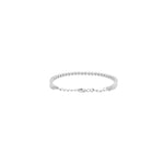 Bezel Diamond Tennis Bracelet 2ct, natural diamonds, 14K gold, view 4