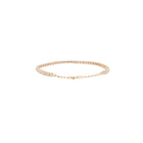 Cupcake Diamond Tennis Bracelet, natural diamonds, 14K gold, view 3