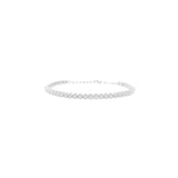 Cupcake Diamond Tennis Bracelet, natural diamonds, 14K white gold