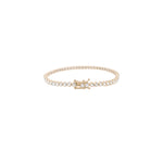 Cupcake Diamond Tennis Bracelet, natural diamonds, 14K gold, view 5