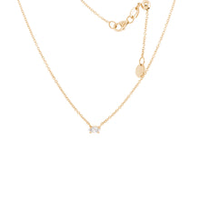 Load image into Gallery viewer, Prong-set Marquise Solitaire Diamond Necklace
