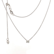 Load image into Gallery viewer, Prong-set Oval Solitaire Diamond Necklace