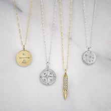 Load image into Gallery viewer, Compass Pendant Necklace